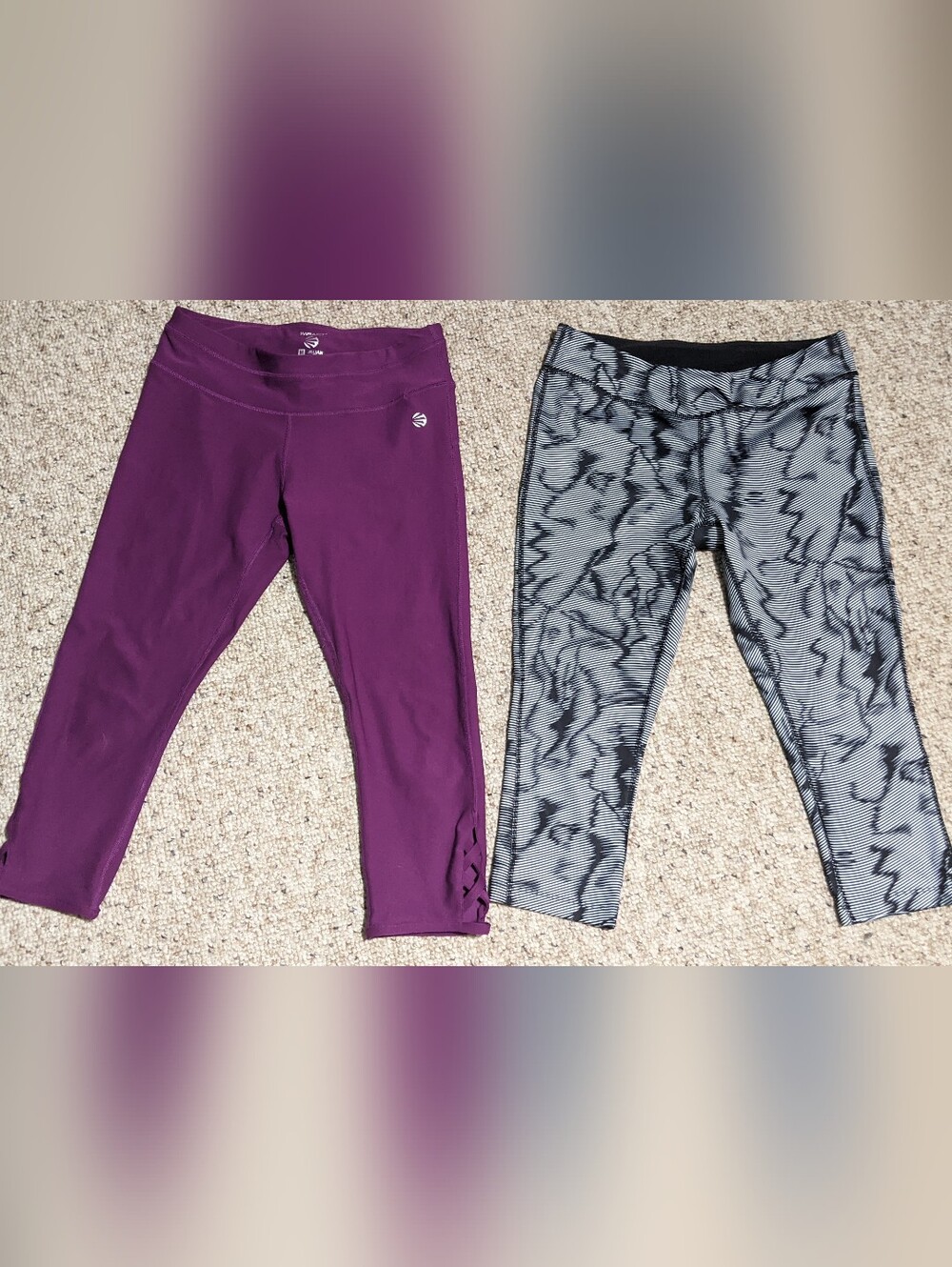 BUNDLE Impact Jillian Michaels Capri Crop Athletic Pants Medium